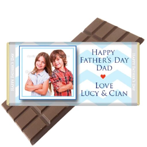 Choose your own photo Fathers Day Chocolate Ba