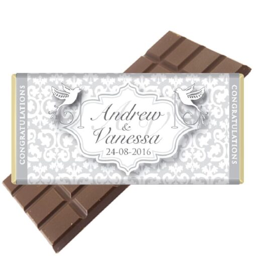 Wedding Personalised Chocolate Bar