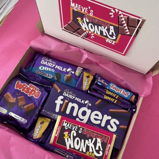 Christmas Personalised WONKA Box