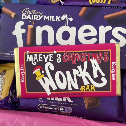 Christmas Personalised WONKA Box