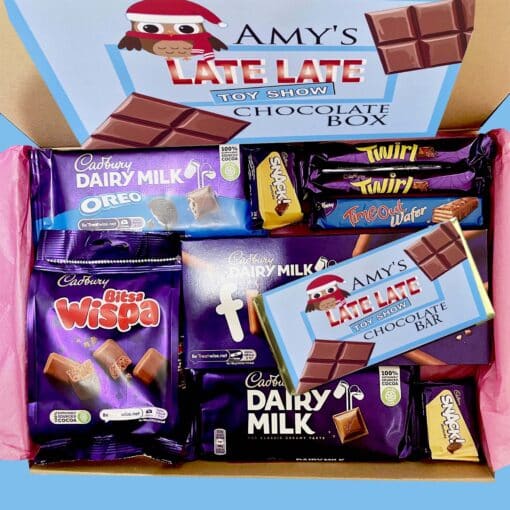 Personalised Late Late Toy Show Chocolate Box